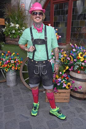 Jill Deimel at HEIDIFEST 2026 at the Hofbräuhaus in Munich on September 17, 2026