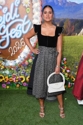 Steffi Brungs at the HEIDIFEST 2026 at the Hofbräuhaus in Munich on September 17, 2026