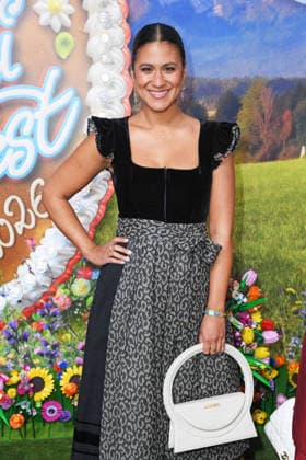 Steffi Brungs at the HEIDIFEST 2026 at the Hofbräuhaus in Munich on September 17, 2026