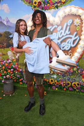 Leni Klum with her brother Henry Günther Samuel at the HEIDIFEST 2026 at the Hofbräuhaus in Munich on September 17, 2026