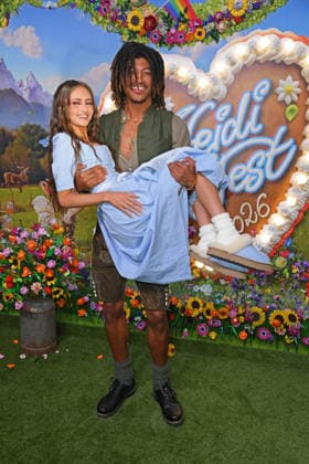 Leni Klum with her brother Henry Günther Samuel at the HEIDIFEST 2026 at the Hofbräuhaus in Munich on September 17, 2026