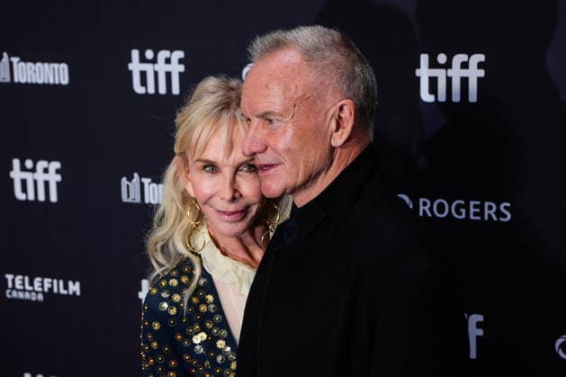 September 17, 2026, Toronto, On, CAN: Trudie Styler and Sting arrive on the red carpet to promote the film Up Against It at the Toronto International Film Festival, in Toronto, on Thursday, Sept.17, 2026. Toronto CAN  - ZUMAc35_ 20260917_zaf_c35_125 Copyright: xChrisxYoungx