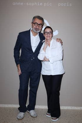 Anne-Sophie Pic Paris Opening Party - Paris Anne-Sophie Pic and David Sinapian attend Anne-Sophie Pic Paris Party on September 17, 2026 in Paris, France. Photo by Jerome Dominé ABACAPRESS.COM Paris France  Copyright: xDominexJerome ABACAx