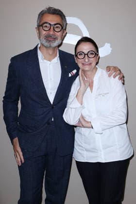 Anne-Sophie Pic Paris Opening Party - Paris Anne-Sophie Pic and David Sinapian attend Anne-Sophie Pic Paris Party on September 17, 2026 in Paris, France. Photo by Jerome Dominé ABACAPRESS.COM Paris France  Copyright: xDominexJerome ABACAx