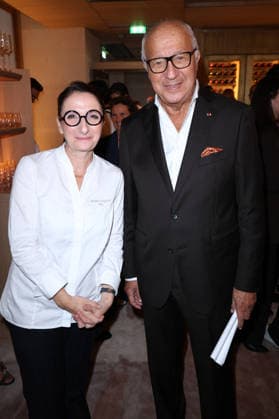 Anne-Sophie Pic Paris Opening Party - Paris Anne-Sophie Pic and Laurent Fabius attend Anne-Sophie Pic Paris Party on September 17, 2026 in Paris, France. Photo by Jerome Dominé ABACAPRESS.COM Paris France  Copyright: xDominexJerome ABACAx