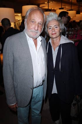 Anne-Sophie Pic Paris Opening Party - Paris François Berléand and his wife Alexia Stresi attend Anne-Sophie Pic Paris Party on September 17, 2026 in Paris, France. Photo by Jerome Dominé ABACAPRESS.COM Paris France  Copyright: xDominexJerome ABACAx