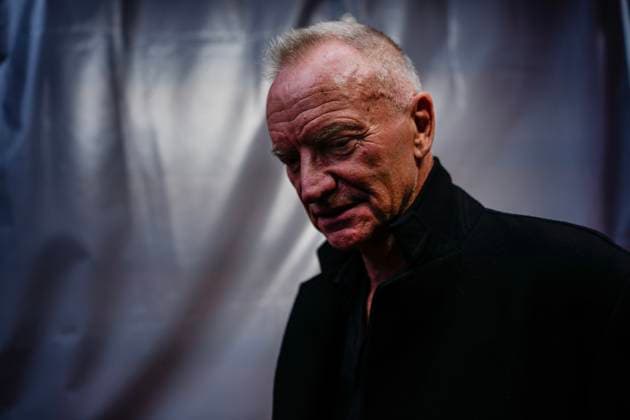 September 17, 2026, Toronto, On, CAN: Sting arrives on the red carpet to join his wife Trudie Styler as she promotes the film Up Against It at the Toronto International Film Festival, in Toronto, on Thursday, Sept.17, 2026. Toronto CAN  - ZUMAc35_ 20260917_zaf_c35_133 Copyright: xChrisxYoungx