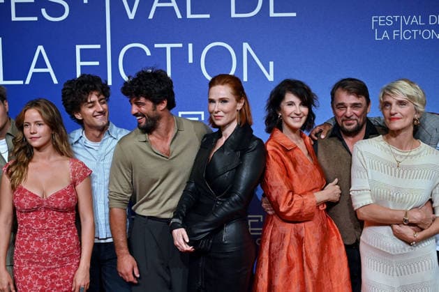 La Rochelle La Comtesse De Monte Christo screening FC Cast and crew including Wael Sersoub, Pierre Laugier, Maxime Lélue, Zabou Breitman, Marysole Fertard, Vincent Courtois, Esteban Vial, Leonardo D Antoni, Olivia Côte, Audrey Fleurot and Roxane Turmel attends the La Comtesse De Monte Christo Screening at the 28th La Rochelle Fiction Festival on September 17, 2026 in La Rochelle, France. Photo by Franck Castel ABACAPRESS.COM La Rochelle Copyright: xCastelxFranck ABACAx