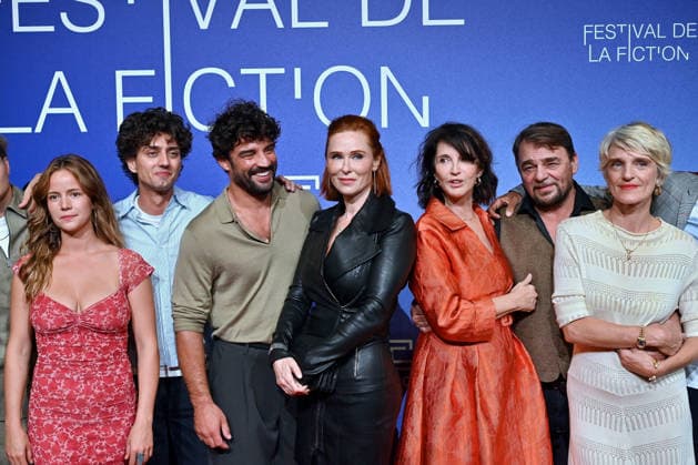 La Rochelle La Comtesse De Monte Christo screening FC Cast and crew including Wael Sersoub, Pierre Laugier, Maxime Lélue, Zabou Breitman, Marysole Fertard, Vincent Courtois, Esteban Vial, Leonardo D Antoni, Olivia Côte, Audrey Fleurot and Roxane Turmel attends the La Comtesse De Monte Christo Screening at the 28th La Rochelle Fiction Festival on September 17, 2026 in La Rochelle, France. Photo by Franck Castel ABACAPRESS.COM La Rochelle Copyright: xCastelxFranck ABACAx