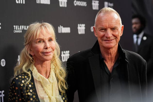 2026 Toronto International Film Festival - Up Against It TORONTO, CANADA - SEPTEMBER 17 : Trudie Styler (L) and Sting (R) attend the premiere of Up Against It during the 2026 Toronto International Film Festival at Roy Thomson Hall in Toronto, Ontario, Canada on September 17, 2026. Mert Alper Dervis Anadolu Toronto Canada. Editorial use only. Please get in touch for any other usage.  Copyright: x2026xAnadoluxMertxAlperxDervisx