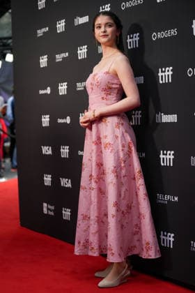 2026 Toronto International Film Festival - Up Against It TORONTO, CANADA - SEPTEMBER 17 : Eden Hamilton attends the premiere of Up Against It during the 2026 Toronto International Film Festival at Roy Thomson Hall in Toronto, Ontario, Canada on September 17, 2026. Mert Alper Dervis Anadolu Toronto Canada. Editorial use only. Please get in touch for any other usage.  Copyright: x2026xAnadoluxMertxAlperxDervisx