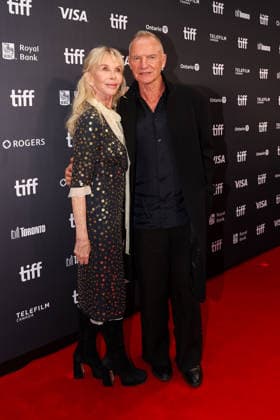 2026 Toronto International Film Festival - Up Against It TORONTO, CANADA - SEPTEMBER 17 : Trudie Styler (L) and Sting (R) attend the premiere of Up Against It during the 2026 Toronto International Film Festival at Roy Thomson Hall in Toronto, Ontario, Canada on September 17, 2026. Mert Alper Dervis Anadolu Toronto Canada. Editorial use only. Please get in touch for any other usage.  Copyright: x2026xAnadoluxMertxAlperxDervisx