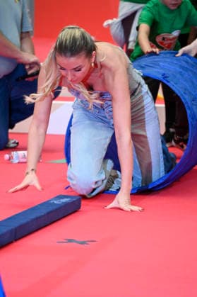 Anna Carina Woitschack at kinderTag 2026 at the Atelier Gardens in Berlin, September 17, 2026 Foto:xN.xKubelkax xFuturexImagex kindertag_6942