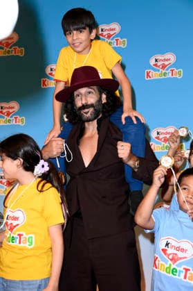 Massimo Sinato at KinderTag 2026 at the Atelier Gardens in Berlin, September 17, 2026 Foto:xN.xKubelkax xFuturexImagex kindertag_6950