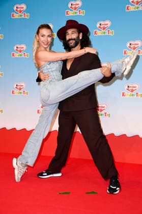 Anna Carina Woitschack and Massimo Sinato at kinderTag 2026 at the Atelier Gardens in Berlin, September 17, 2026 Foto:xN.xKubelkax xFuturexImagex kindertag_6959