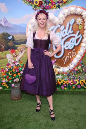 Franziska Knuppe upon her arrival at the RTL TV show HeidiFest by Heidi Klum at the Hofbräuhaus in Munich, September 17, 2026 Foto:xK.xKriegerx xFuturexImagex heidifest_6539