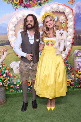 Tom Kaulitz and Heidi Klum arriving at the RTL TV show HeidiFest by Heidi Klum at the Hofbräuhaus in Munich, September 17, 2026 Foto:xK.xKriegerx xFuturexImagex heidifest_6555