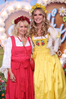 Erna Klum and Heidi Klum upon arrival at the RTL TV show HeidiFest by Heidi Klum at the Hofbräuhaus in Munich, September 17, 2026 Foto:xK.xKriegerx xFuturexImagex heidifest_6570