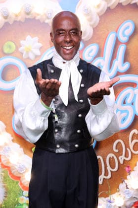 Bruce Darnell arriving at the RTL TV show HeidiFest by Heidi Klum at the Hofbräuhaus in Munich, September 17, 2026 Foto:xK.xKriegerx xFuturexImagex heidifest_6637