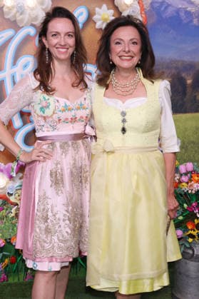 Uschi Dämmrich von Luttitz with her daughter Stephanie von Luttitz upon arrival at the RTL TV show HeidiFest by Heidi Klum at the Hofbräuhaus in Munich, September 17, 2026 Foto:xK.xKriegerx xFuturexImagex heidifest_6642