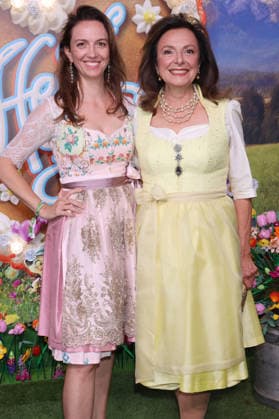 Uschi Dämmrich von Luttitz with her daughter Stephanie von Luttitz upon arrival at the RTL TV show HeidiFest by Heidi Klum at the Hofbräuhaus in Munich, September 17, 2026 Foto:xK.xKriegerx xFuturexImagex heidifest_6643