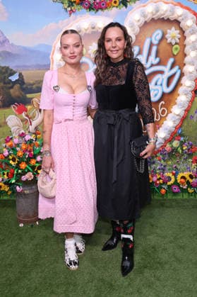Cheyenne Savannah Ochsenknecht and Natascha Ochsenknecht arriving at the RTL TV show HeidiFest by Heidi Klum at the Hofbräuhaus in Munich, September 17, 2026 Foto:xK.xKriegerx xFuturexImagex heidifest_6657