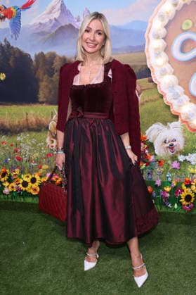 Kinga Mathe upon her arrival at the RTL TV show HeidiFest by Heidi Klum at the Hofbräuhaus in Munich, September 17, 2026 Foto:xK.xKriegerx xFuturexImagex heidifest_6707