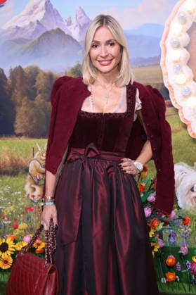 Kinga Mathe upon her arrival at the RTL TV show HeidiFest by Heidi Klum at the Hofbräuhaus in Munich, September 17, 2026 Foto:xK.xKriegerx xFuturexImagex heidifest_6708