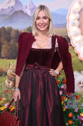 Kinga Mathe upon her arrival at the RTL TV show HeidiFest by Heidi Klum at the Hofbräuhaus in Munich, September 17, 2026 Foto:xK.xKriegerx xFuturexImagex heidifest_6709