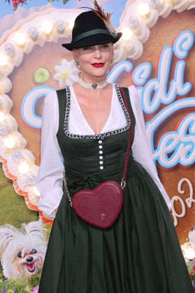 Nadja Auermann upon her arrival at the RTL TV show HeidiFest by Heidi Klum at the Hofbräuhaus in Munich, September 17, 2026 Foto:xK.xKriegerx xFuturexImagex heidifest_6719
