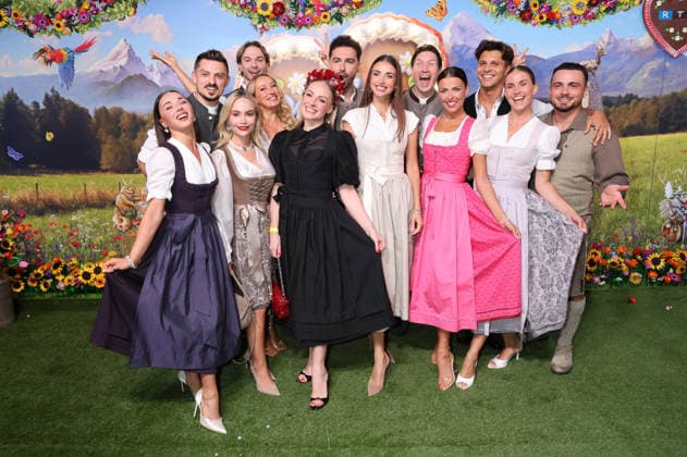 Dancers from Let s Dance arriving at the RTL TV show HeidiFest by Heidi Klum at the Hofbräuhaus in Munich, September 17, 2026 Foto:xK.xKriegerx xFuturexImagex heidifest_6727