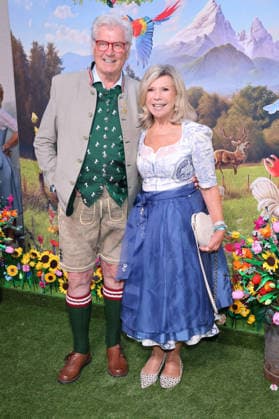 Marianne and Michael upon their arrival at the RTL TV show HeidiFest by Heidi Klum at the Hofbräuhaus in Munich, September 17, 2026 Foto:xK.xKriegerx xFuturexImagex heidifest_6733