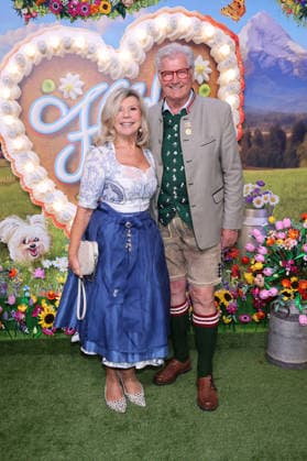 Marianne and Michael upon their arrival at the RTL TV show HeidiFest by Heidi Klum at the Hofbräuhaus in Munich, September 17, 2026 Foto:xK.xKriegerx xFuturexImagex heidifest_6735