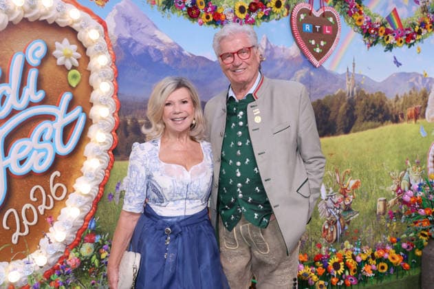 Marianne and Michael upon their arrival at the RTL TV show HeidiFest by Heidi Klum at the Hofbräuhaus in Munich, September 17, 2026 Foto:xK.xKriegerx xFuturexImagex heidifest_6737