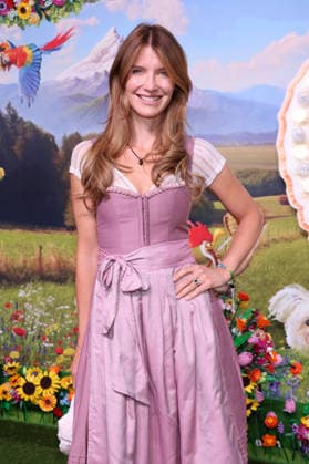 Stella Maria Sellere arriving at the RTL TV show HeidiFest by Heidi Klum at the Hofbräuhaus in Munich, September 17, 2026 Foto:xK.xKriegerx xFuturexImagex heidifest_6757