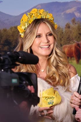 Heidi Klum arriving at the RTL TV show HeidiFest by Heidi Klum at the Hofbräuhaus in Munich, September 17, 2026 Foto:xK.xKriegerx xFuturexImagex heidifest_6783