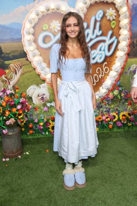 Leni Klum arriving at the RTL TV show HeidiFest by Heidi Klum at the Hofbräuhaus in Munich, September 17, 2026 Foto:xK.xKriegerx xFuturexImagex heidifest_6809