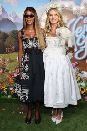 Naomi Campbell and Heidi Klum arriving at the RTL TV show HeidiFest by Heidi Klum at the Hofbräuhaus in Munich, September 17, 2026 Foto:xK.xKriegerx xFuturexImagex heidifest_6823