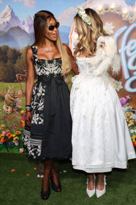 Naomi Campbell and Heidi Klum arriving at the RTL TV show HeidiFest by Heidi Klum at the Hofbräuhaus in Munich, September 17, 2026 Foto:xK.xKriegerx xFuturexImagex heidifest_6827