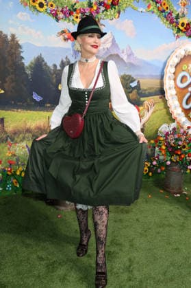 Nadja Auermann upon her arrival at the RTL TV show HeidiFest by Heidi Klum at the Hofbräuhaus in Munich, September 17, 2026 Foto:xK.xKriegerx xFuturexImagex heidifest_6850