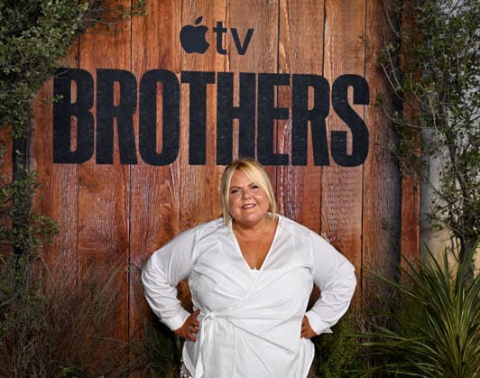 ˜Brothers™ World Premiere Trish Hofmann arriving to the Brothers world premiere held at the Hammer Museum in Los Angeles, Ca. on September 17, 2026. Los Angeles Hammer Museum California USA Copyright: xStarbuck xAFF-USA.COMx