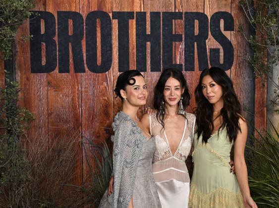 ˜Brothers™ World Premiere Oona Yaffe, Highdee Kuan and Brittany Ishibashi arriving to the Brothers world premiere held at the Hammer Museum in Los Angeles, Ca. on September 17, 2026. Los Angeles Hammer Museum California USA Copyright: xStarbuck xAFF-USA.COMx