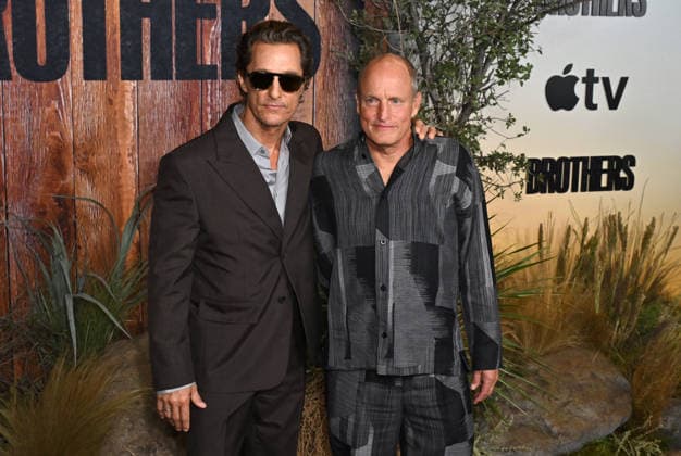 ˜Brothers™ World Premiere Matthew McConaughey and Woody Harrelson arriving to the Brothers world premiere held at the Hammer Museum in Los Angeles, Ca. on September 17, 2026. Los Angeles Hammer Museum California USA Copyright: xStarbuck xAFF-USA.COMx