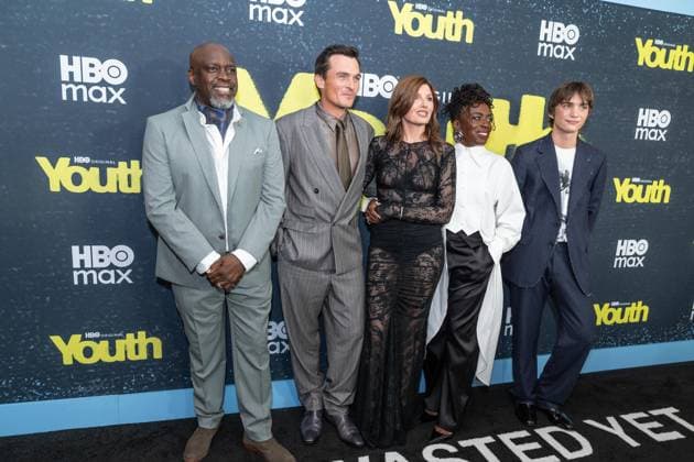 September 17, 2026, Bronx, New York, USA: Robbie Gee, Rupert Friend, Sharon Horgan, Sharlene Whyte and Aran Murphy attend premiere of HBO Original comedy series Youth at DGA Theater in New York, NY on September 17, 2026. Bronx USA  - ZUMAr339 20260917_znp_r339_104 Copyright: xLevxRadinx