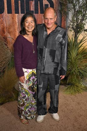 ˜Brothers™ World Premiere Laura Louis and Woody Harrelson arriving to the Brothers world premiere held at the Hammer Museum in Los Angeles, Ca. on September 17, 2026. Los Angeles Hammer Museum California USA Copyright: xStarbuck xAFF-USA.COMx
