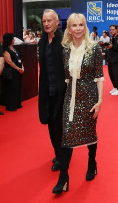 Sting, Trudie Styler at the premiere of Up Against It during the 2026 Toronto International Film Festival on September 17, 2026 in Toronto, Canada.. Copyright: xHumbertoxServin Clasos MediaPunchx