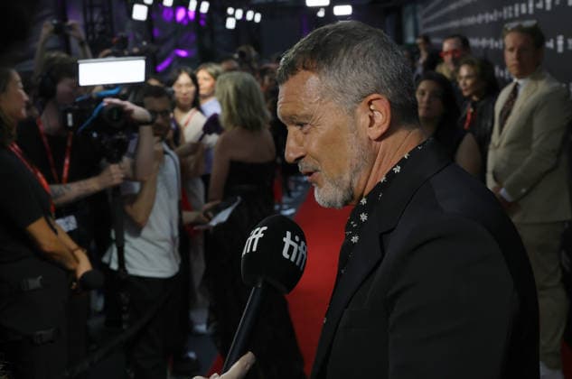 Antonio Banderas at the premiere of Up Against It during the 2026 Toronto International Film Festival on September 17, 2026 in Toronto, Canada.. Copyright: xHumbertoxServin Clasos MediaPunchx