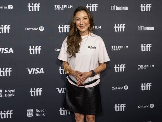 (260918) -- TORONTO, Sept. 18, 2026 -- Actress Michelle Yeoh poses for photos at the North American premiere of the film It s My Time during the 2026 Toronto International Film Festival (TIFF) in Toronto, Canada, on Sept. 17, 2026. (Photo by Zou Zheng Xinhua) CANADA-TORONTO-TIFF-IT S MY TIME-PREMIERE LinxWei 