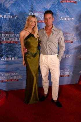 2026 Christmas in September Toy Drive Los Angeles CA Sept 17: June Jambalaya at the 21st Annual Christmas in September Toy Drive on September 17m, 2026 Credit: Michael Mattes AdMedia. 17 Sep 2026 Pictured: Jesse Lally Lacey Nicole.  Copyright: xThexMegaxAgencyxMichaelxMattes xAdMediax xMEGAx