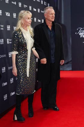 2026 Toronto International Film Festival - ˜Up Against It™ Premiere (L-R) Trudie Styler and Sting attend the red carpet for ˜Up Against It™ premiere during the 2026 Toronto International Film Festival (TIFF) at Roy Thomson Hall. on September 17, 2026 in Toronto, Canada. (Photo by Leonardo Ramirez Eyepix Group) Copyright: xLeonardoxRamirez xEyepixxGroupx LR17092026-00612